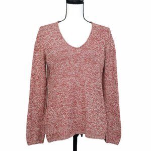 Red vneck old navy sweater